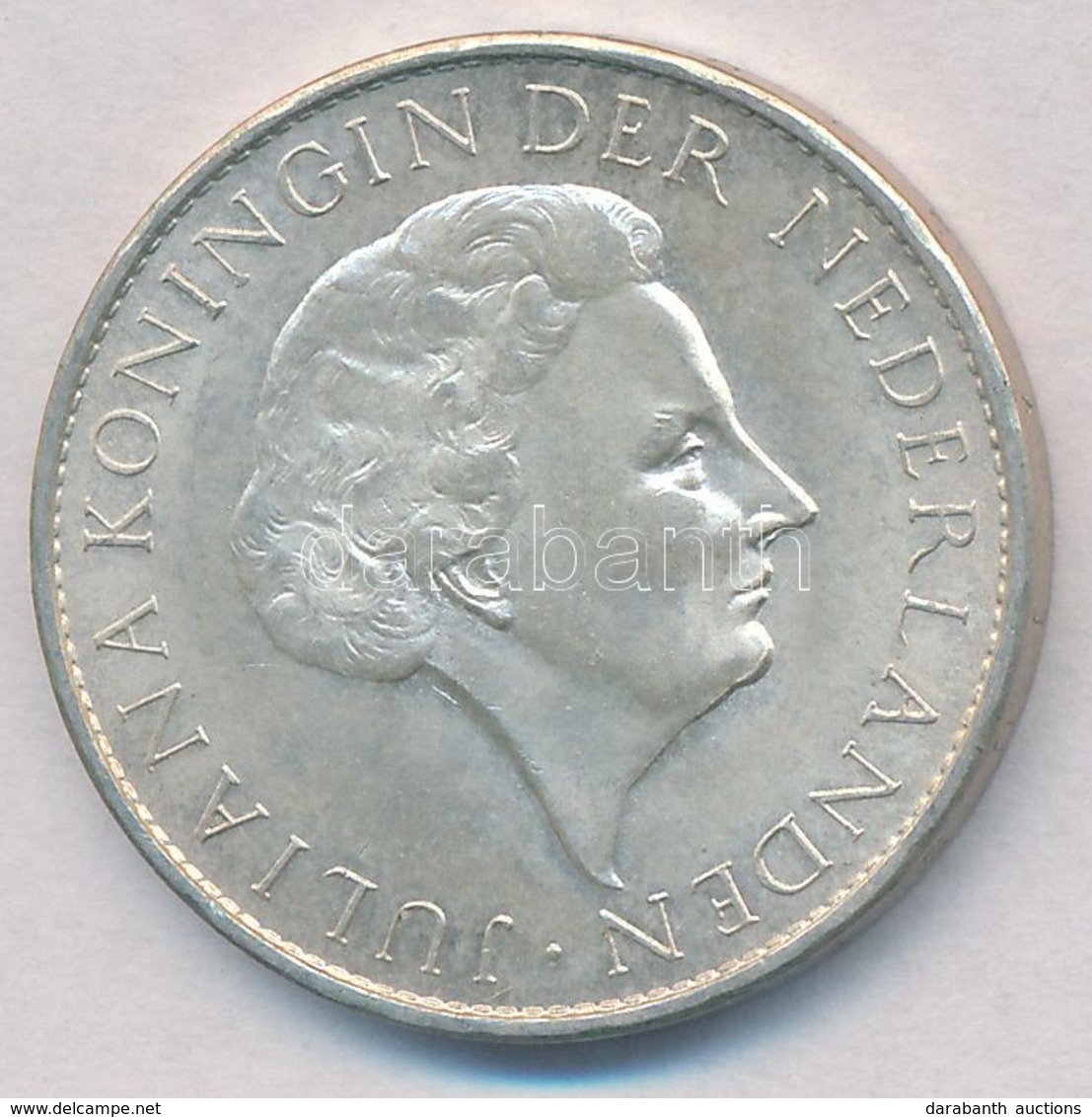 Suriname 1962. 1G Ag 'Julianna' T:1-
Suriname 1962. 1 Gulden Ag 'Juliana' C:AU
Krause KM#15 - Ohne Zuordnung