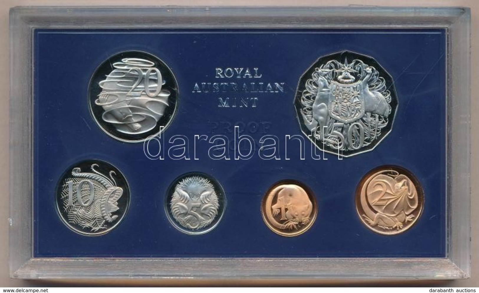 Ausztrália 1978. 1c-50c (6xklf) Forgalmi Szett M?anyag Tokban T:PP
Australia 1978. 1c - 50 Cents (6xklf) Coin Set In Pla - Ohne Zuordnung