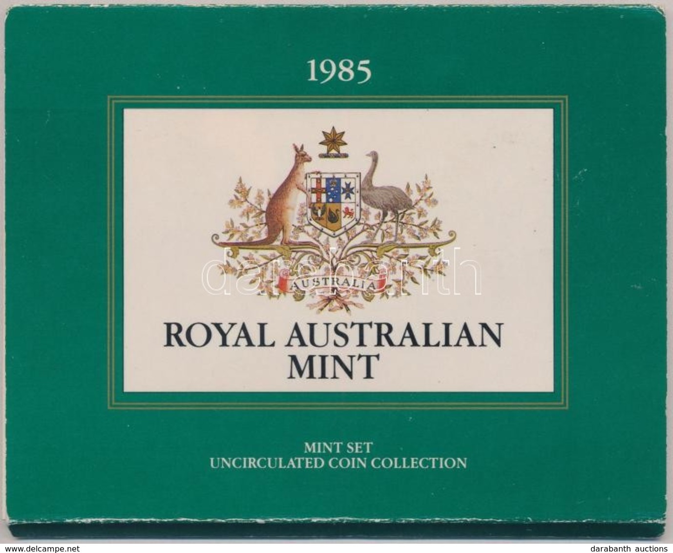 Ausztrália 1985. 1c-1$ (7xklf) Forgalmi Szett M?anyag Tokban T:1
Australia 1978. 1c - 1 Dollar (7xklf) Coin Set In Plast - Ohne Zuordnung