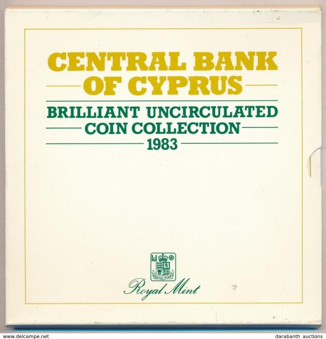 Ciprus 1983. 1/2c-20c (6xklf) Forgalmi Sor Karton Díszcsomagolásban T:1
Cyprus 1983. 1/2 Cent - 20 Cents (6xdiff) Coin S - Ohne Zuordnung