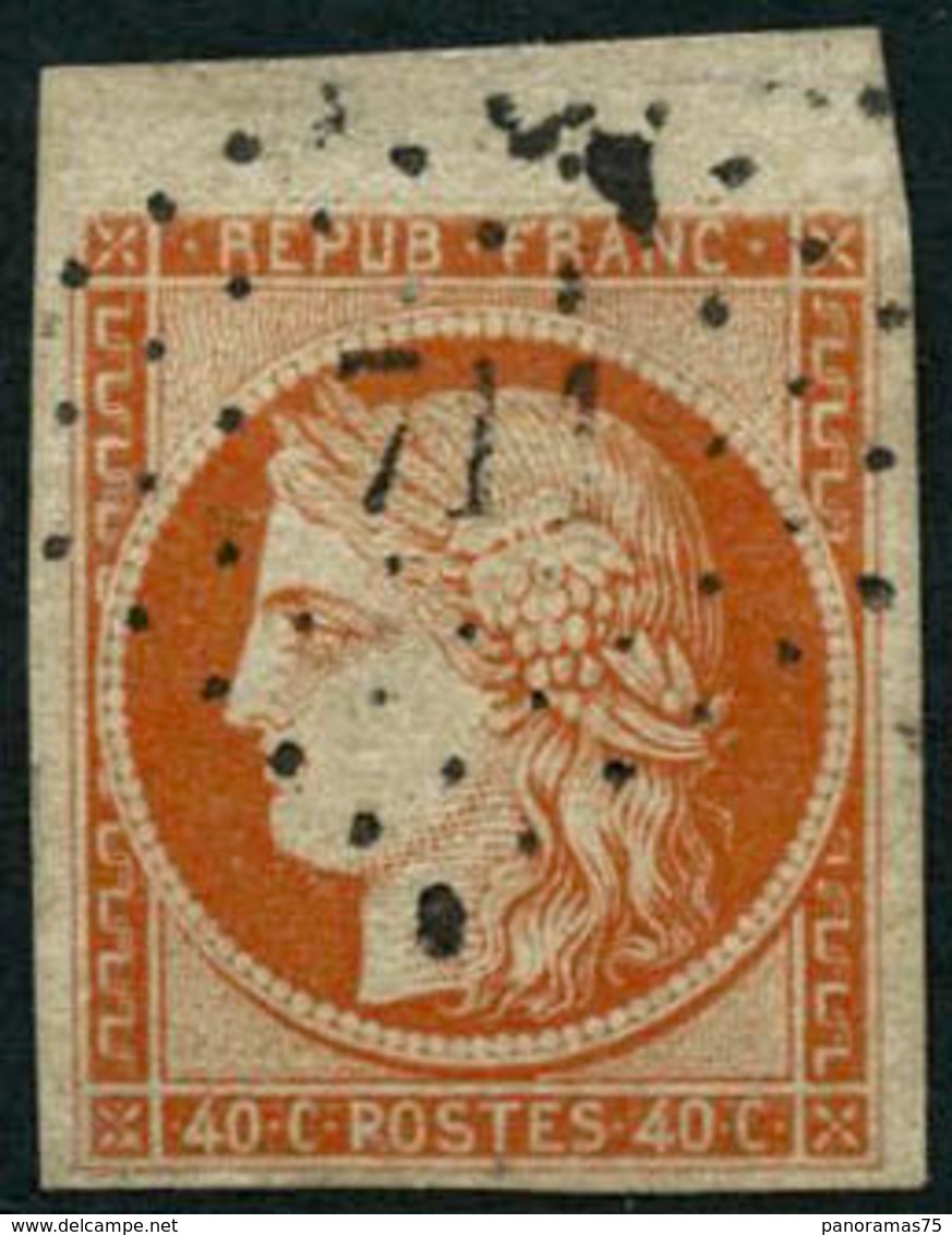 Oblit. N°5 40c Orange BDF - TB - Other & Unclassified