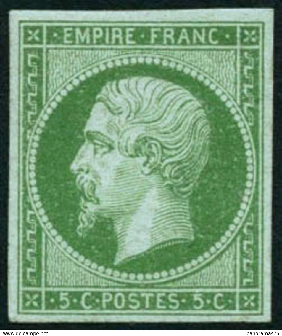 ** N°12 5c Vert - TB - 1853-1860 Napoleone III
