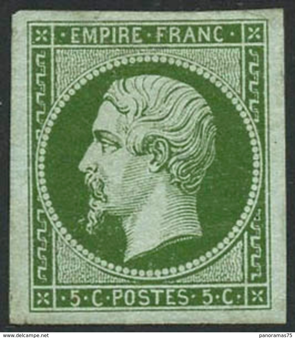 ** N°12b 5c Vert-foncé - TB - 1853-1860 Napoleone III