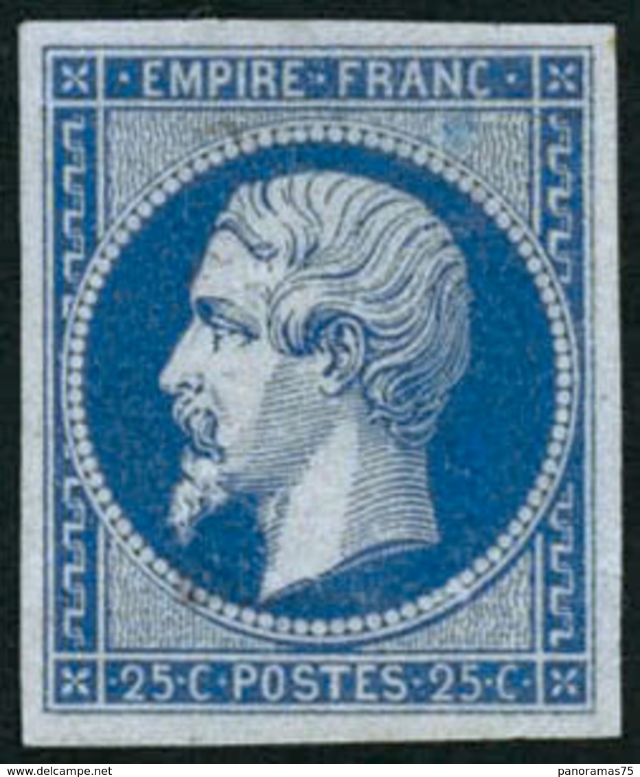 ** N°15c 25c Bleu, Réimp - TB - 1853-1860 Napoleone III