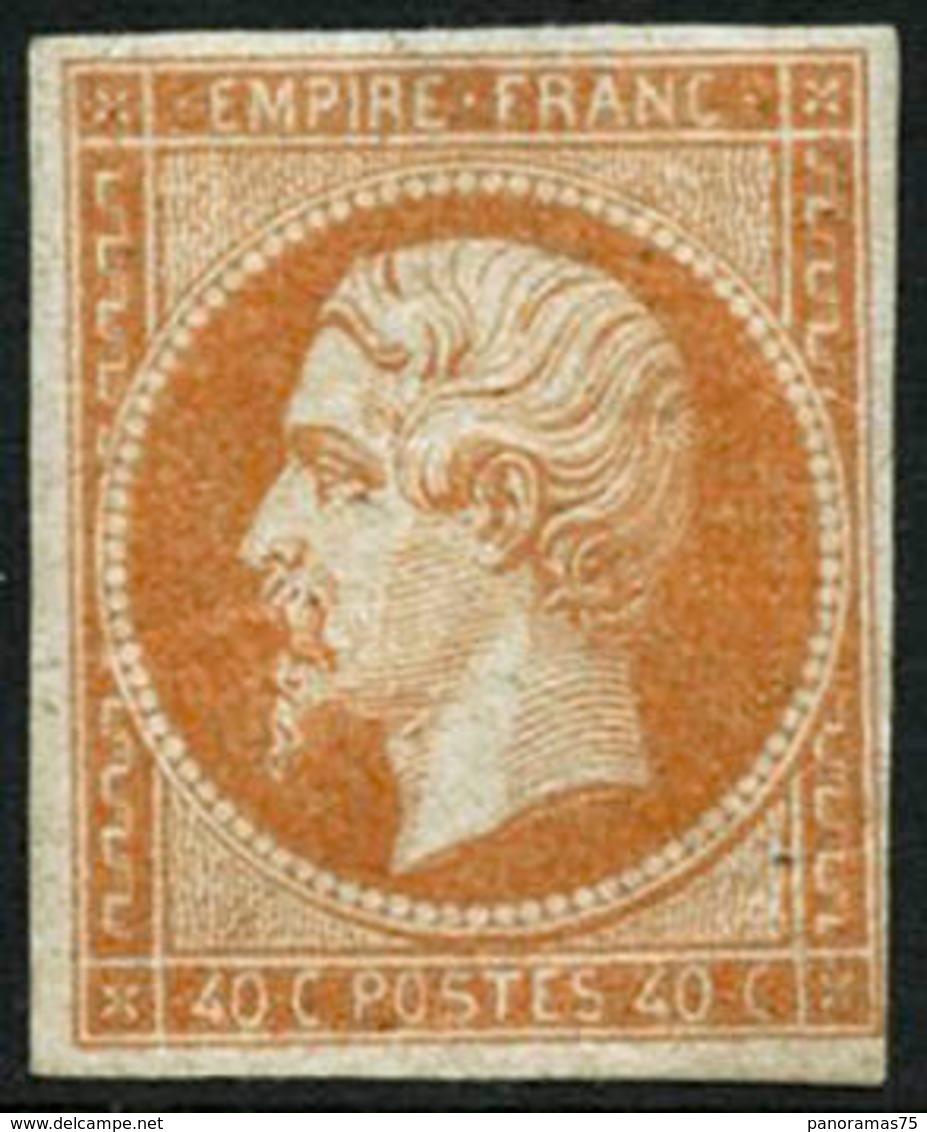 ** N°16 40c Orange - TB - 1853-1860 Napoleone III