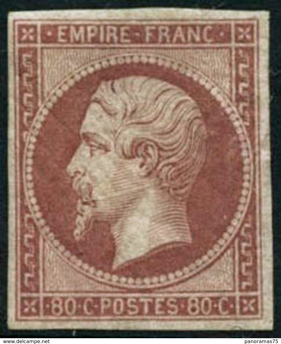 ** N°17B 80c Rose - TB - 1853-1860 Napoleone III