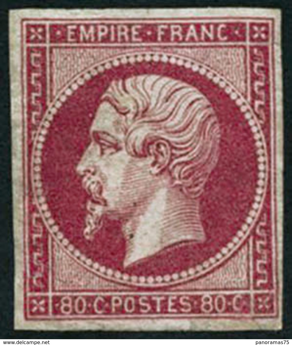 ** N°17B 80c Rose - TB - 1853-1860 Napoleone III