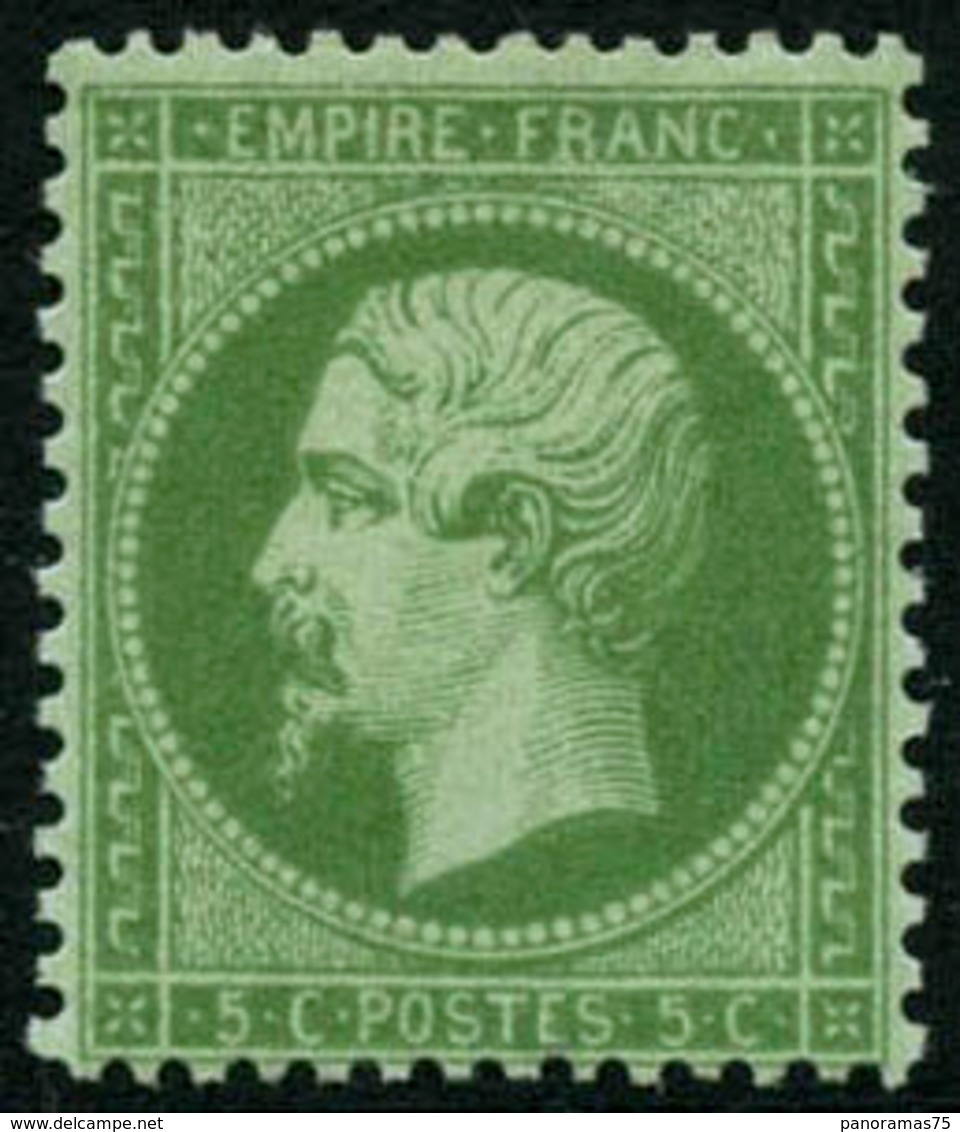 ** N°20 5c Vert - TB - 1862 Napoleone III