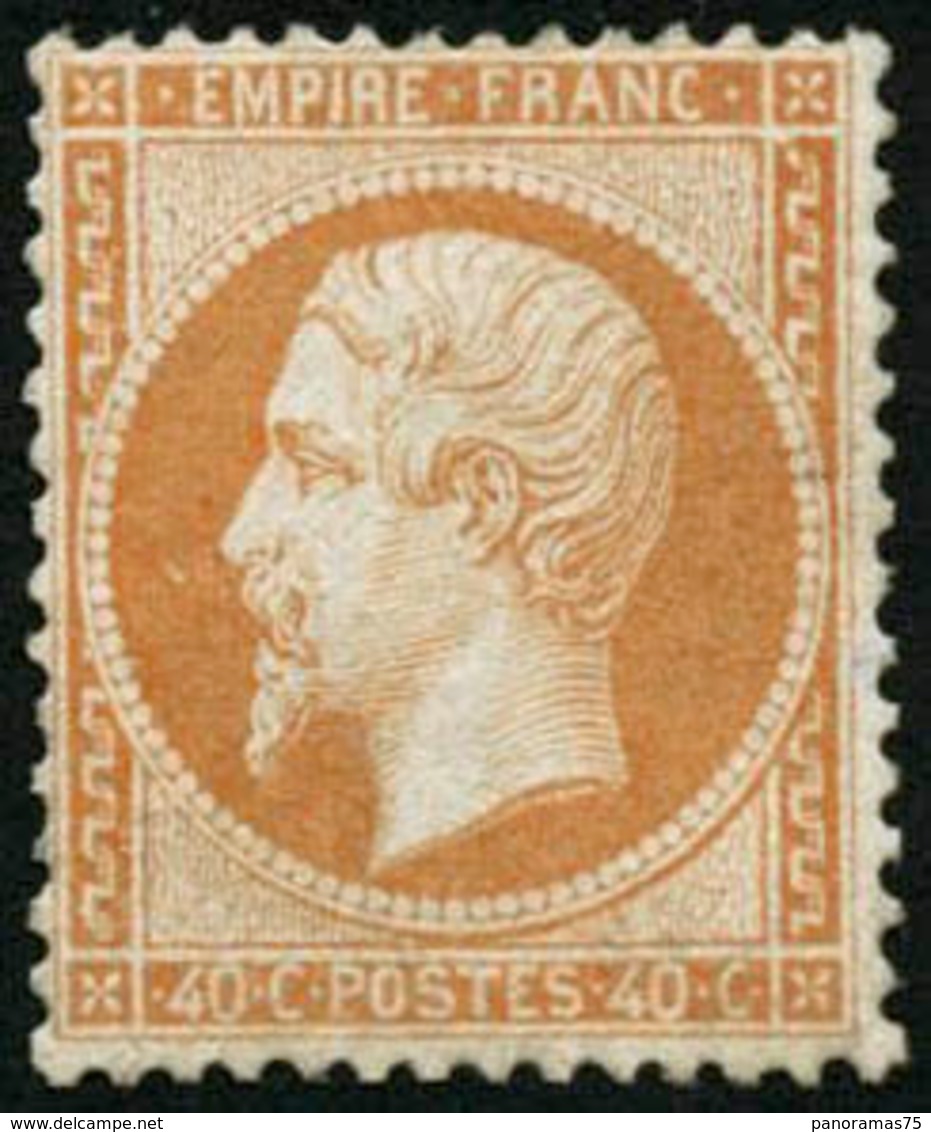 ** N°23 40c Orange - TB - 1862 Napoleone III