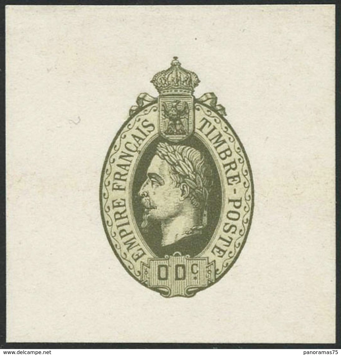 (*) (25) Entier Découpés, Type RENARD, 7 Couleurs - TB - 1863-1870 Napoleone III Con Gli Allori