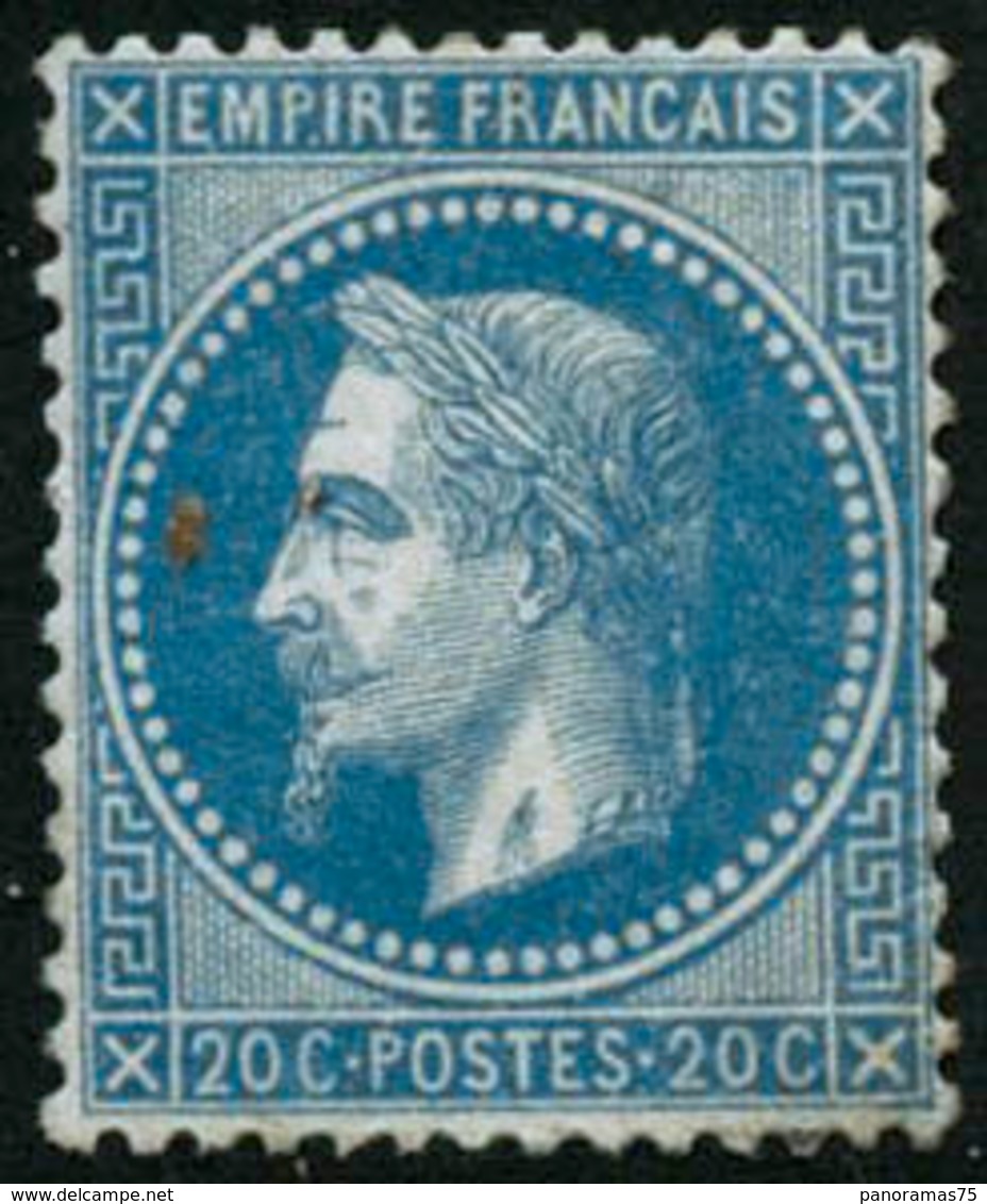 ** N°29B 20c Bleu, Type II - TB - 1863-1870 Napoleone III Con Gli Allori