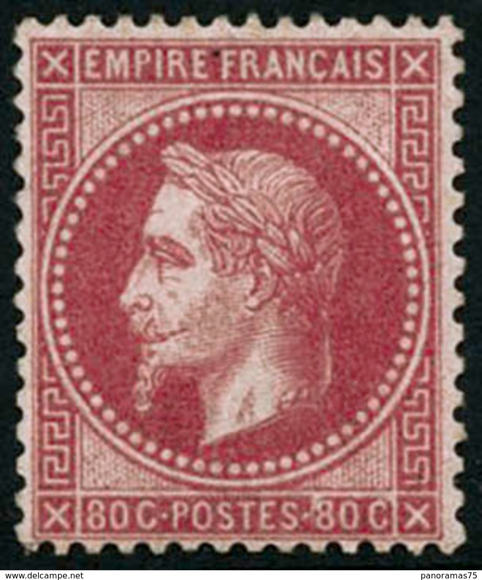 ** N°32 80c Rose, Pièce De Luxe Signé Brun - TB - 1863-1870 Napoleone III Con Gli Allori