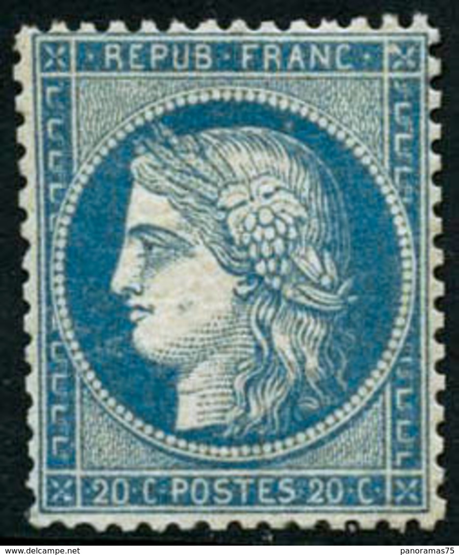 ** N°37 20c Bleu - TB - 1870 Assedio Di Parigi