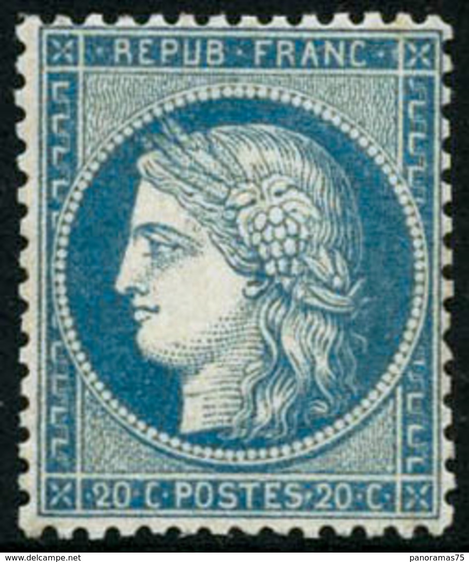 ** N°37 20c Bleu - TB - 1870 Assedio Di Parigi