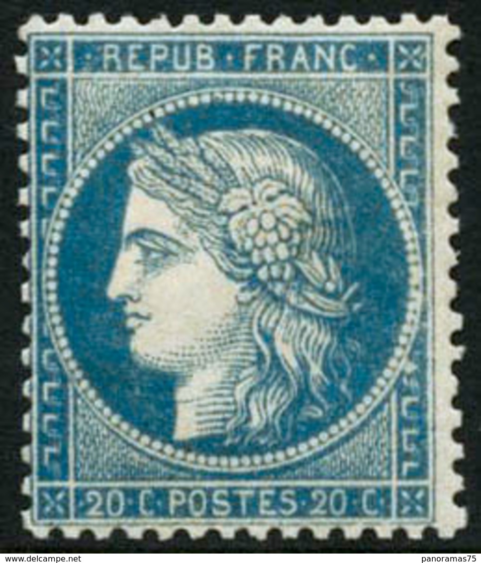 * N°37 20c Bleu - TB - 1870 Assedio Di Parigi