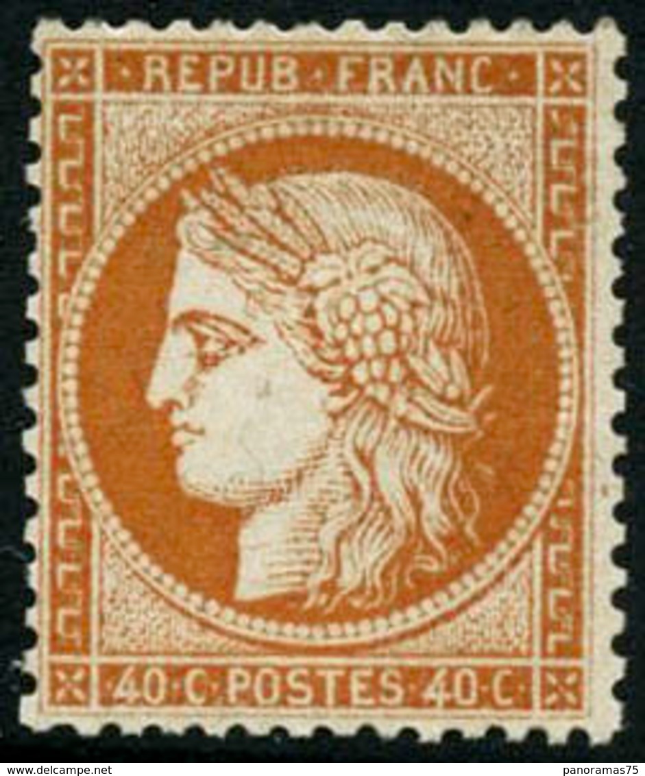 ** N°38 40c Orange - TB - 1870 Assedio Di Parigi