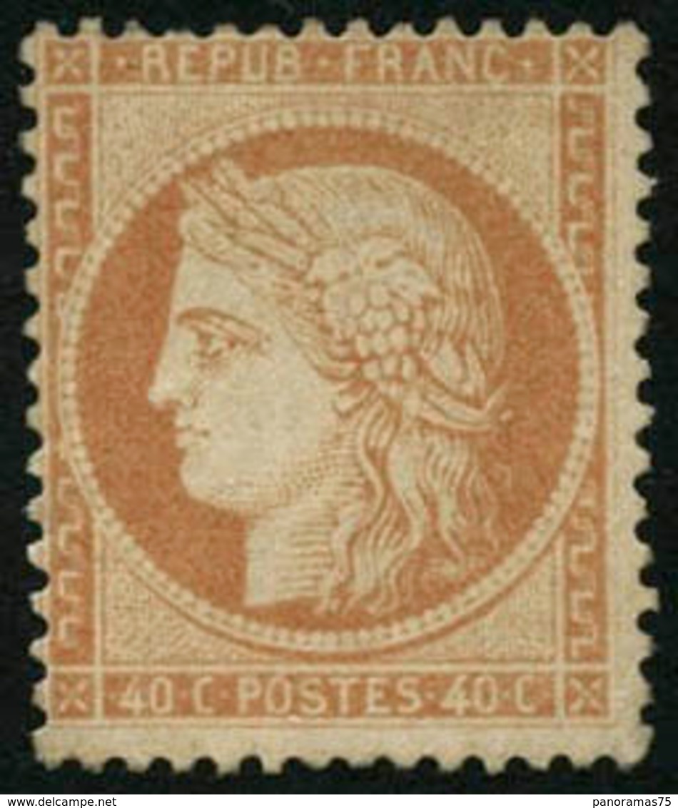 * N°38a 40c Jaune Orange - TB - 1870 Assedio Di Parigi