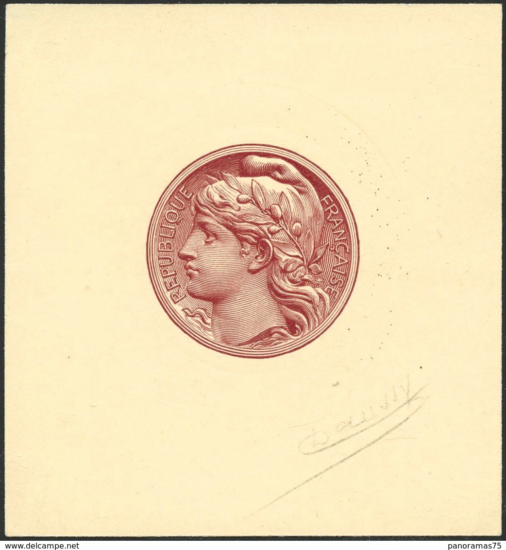 (*) Epreuve Type Daussy Sans Valeur - TB - 1871-1875 Ceres