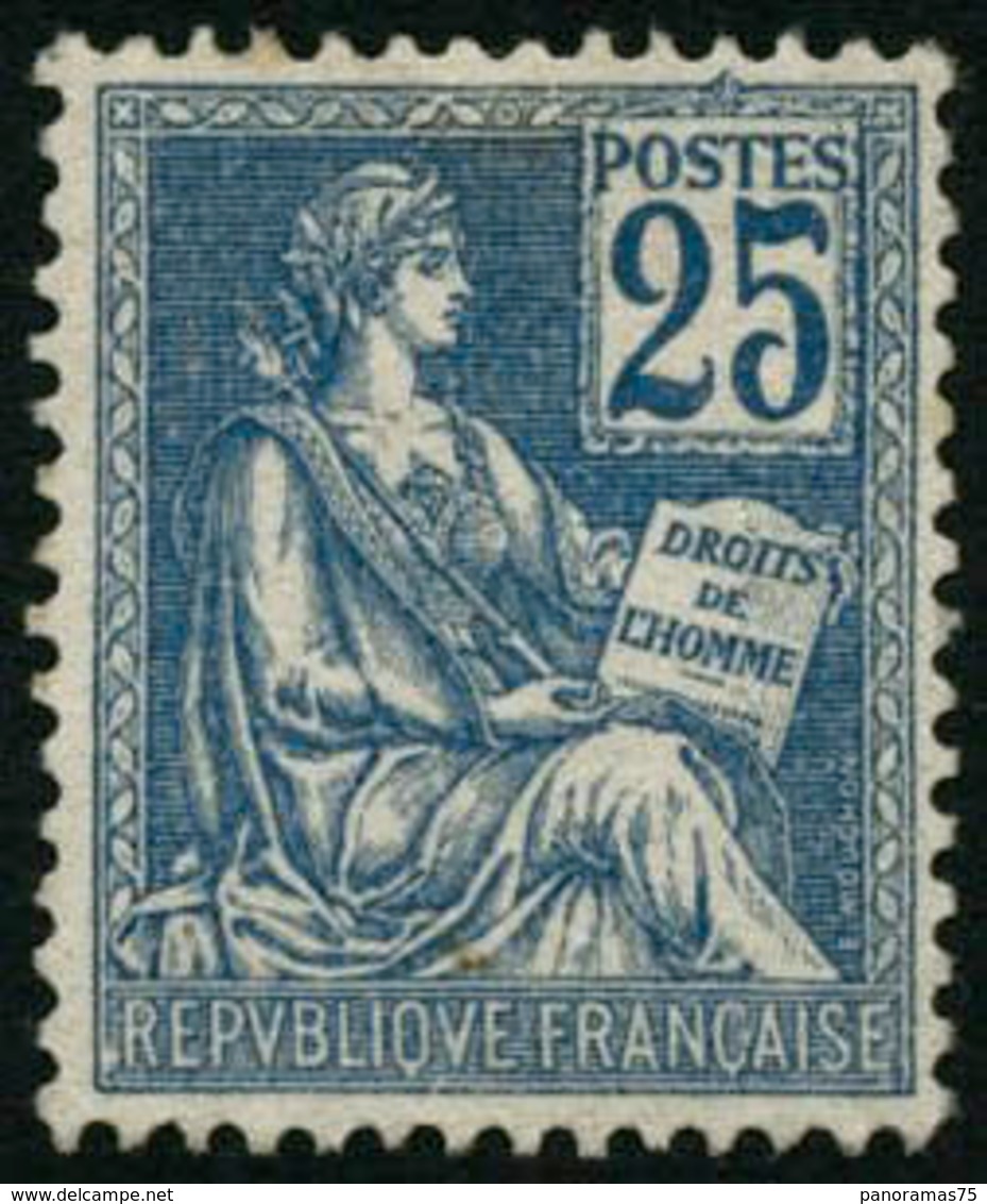 ** N°114 25c Bleu, Très Bien Centré - TB - 1871-1875 Ceres