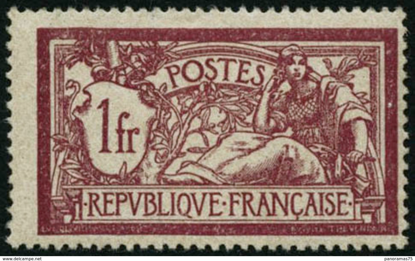 ** N°121c 1F Merson Sans Teinte De Fond - TB - 1871-1875 Ceres