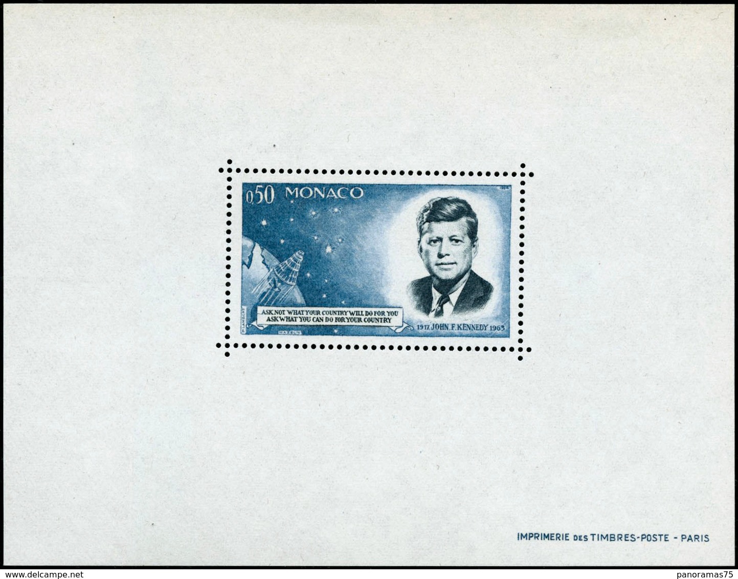 ** N°8 Le Bloc Kennedy 1964 - TB - Blocchi