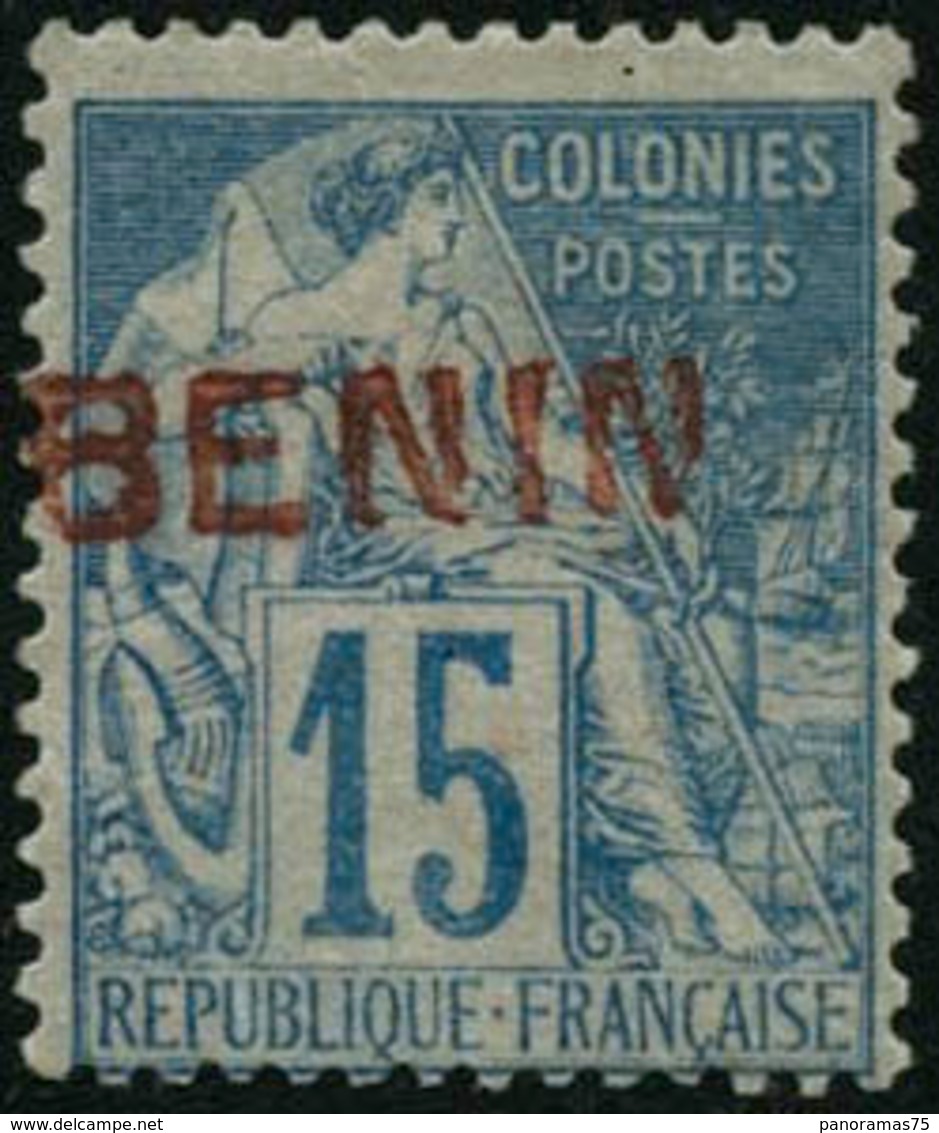 * N°6B 15c Bleu, Surcharge Rouge - TB - Altri & Non Classificati