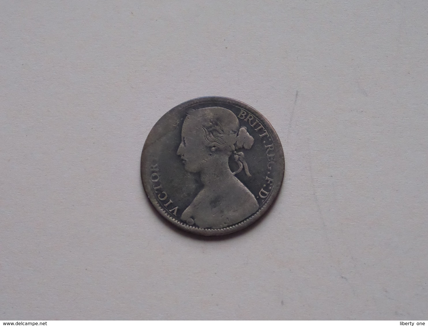 1862 - 1 Penny / KM 749.2 ( For Grade, Please See Photo ) ! - D. 1 Penny