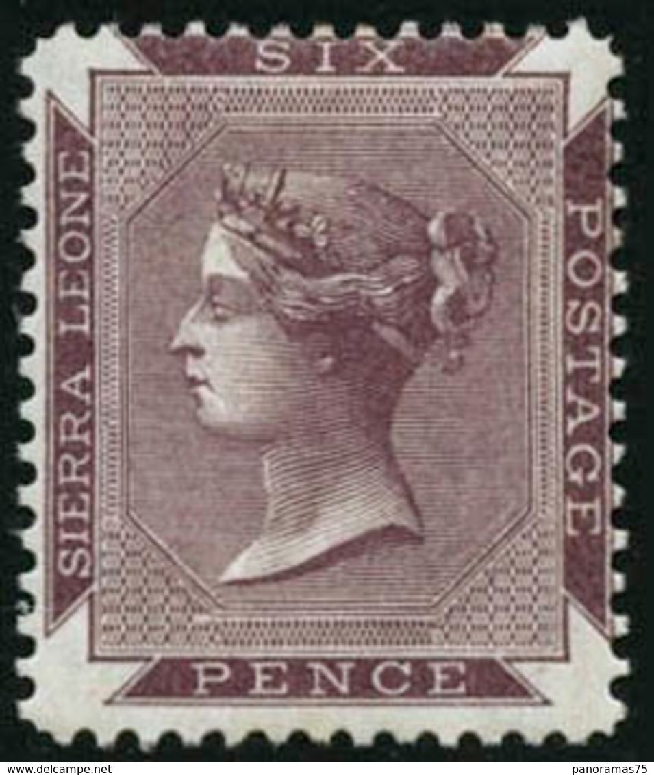 ** N°3 6p Violet - TB - Sierra Leone (...-1960)