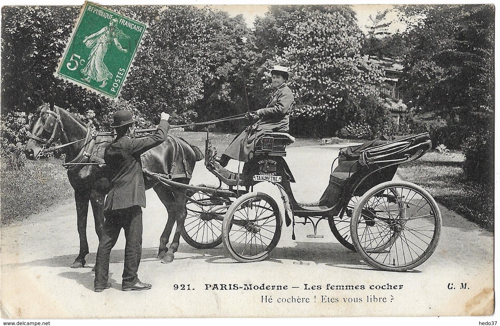 Paris-Moderne - Les Femmes Cocher - Hé Cochère ! Etes-vous Libre ? - Altri & Non Classificati