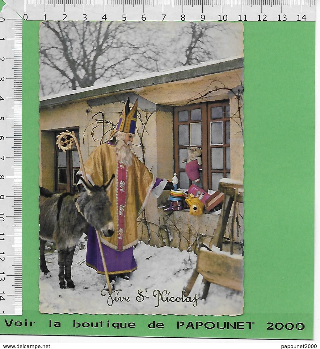 000763-24866-Th.-Fêtes & Voeux.Vive Saint Nicolas - Nikolaus