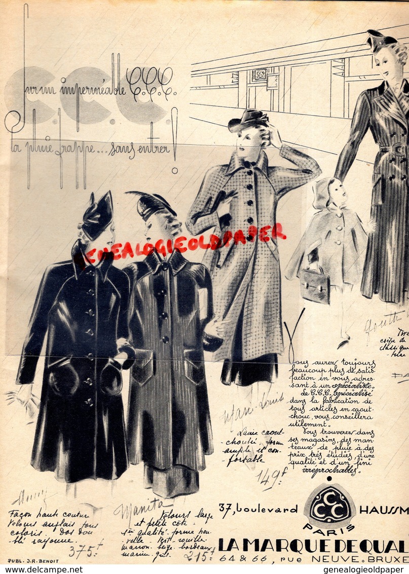 MARIE CLAIRE- REVUE MODE N° 37- 12 NOVEMBRE 1937-HOLLYWOOD-MARLENE DIETRICH-KAY FRANCIS-OLIVIA DE HAVILAND-GINGER ROGERS - Mode