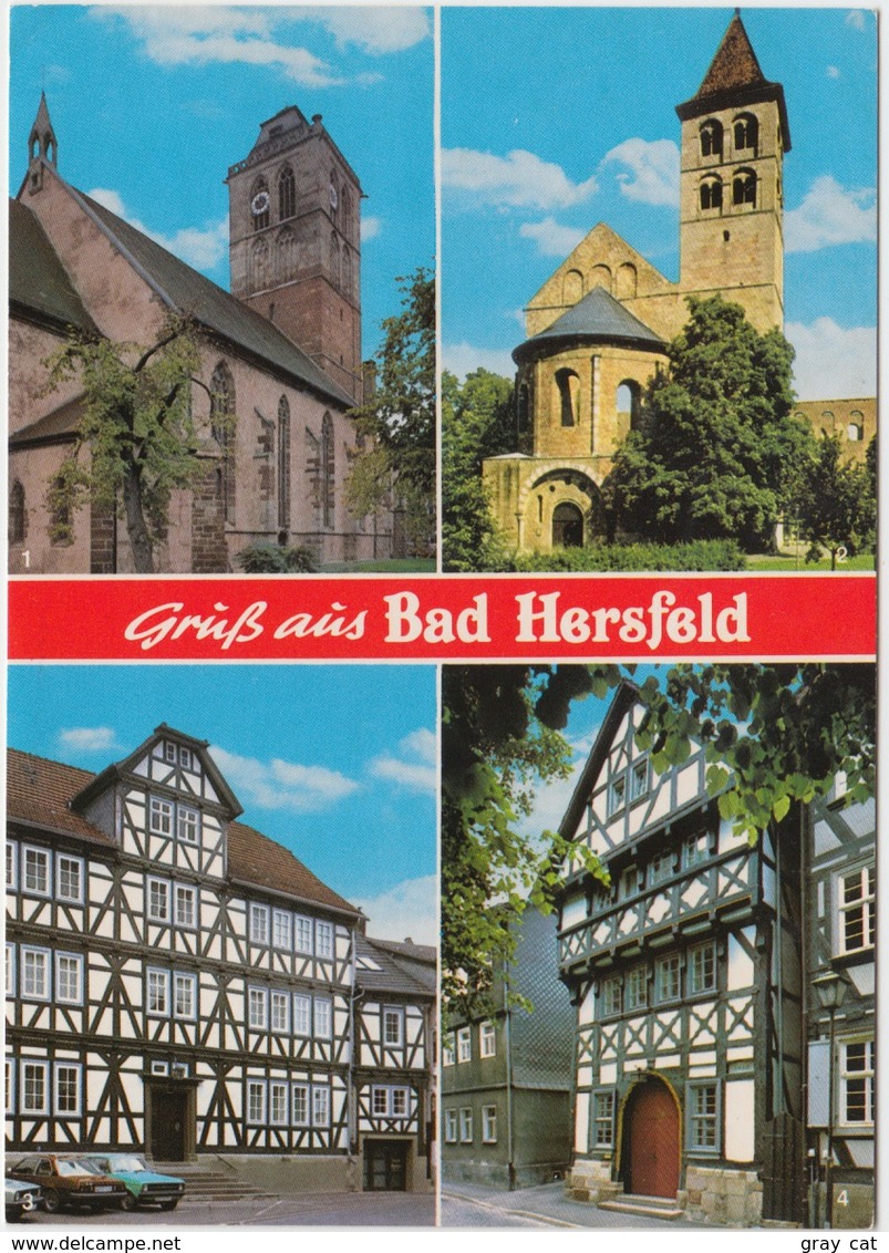 Gruss Aus Bad Hersfeld, 1991 Used Postcard [21150] - Bad Hersfeld