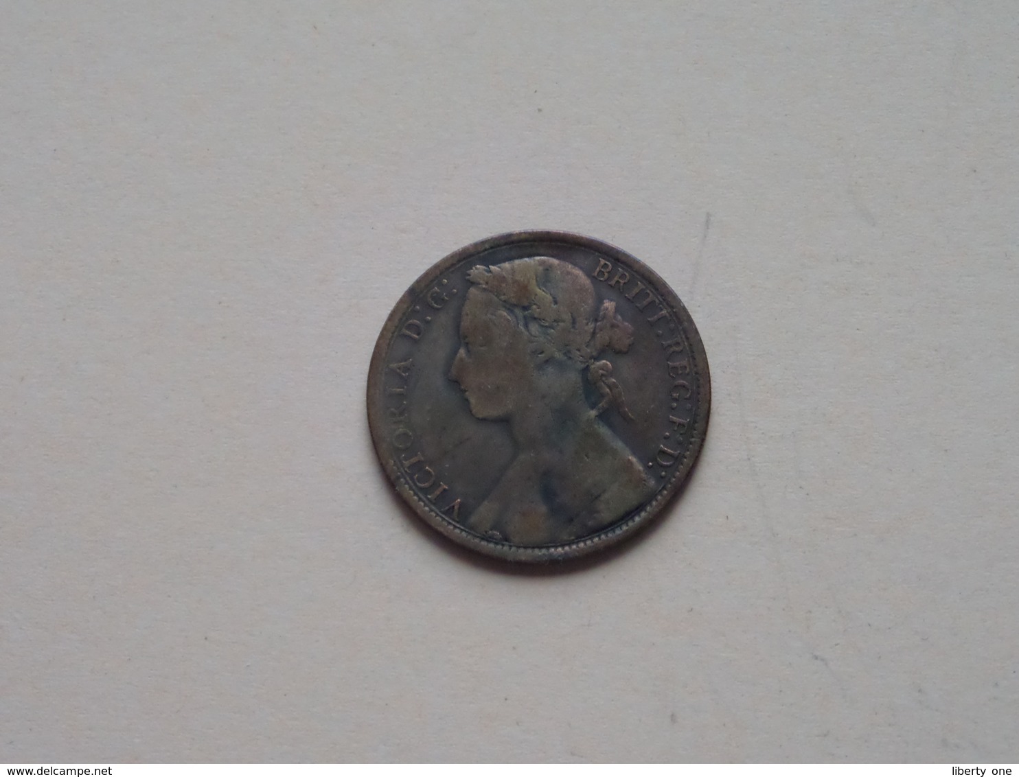 1879 - 1 Penny / KM 755 ( For Grade, Please See Photo ) ! - D. 1 Penny