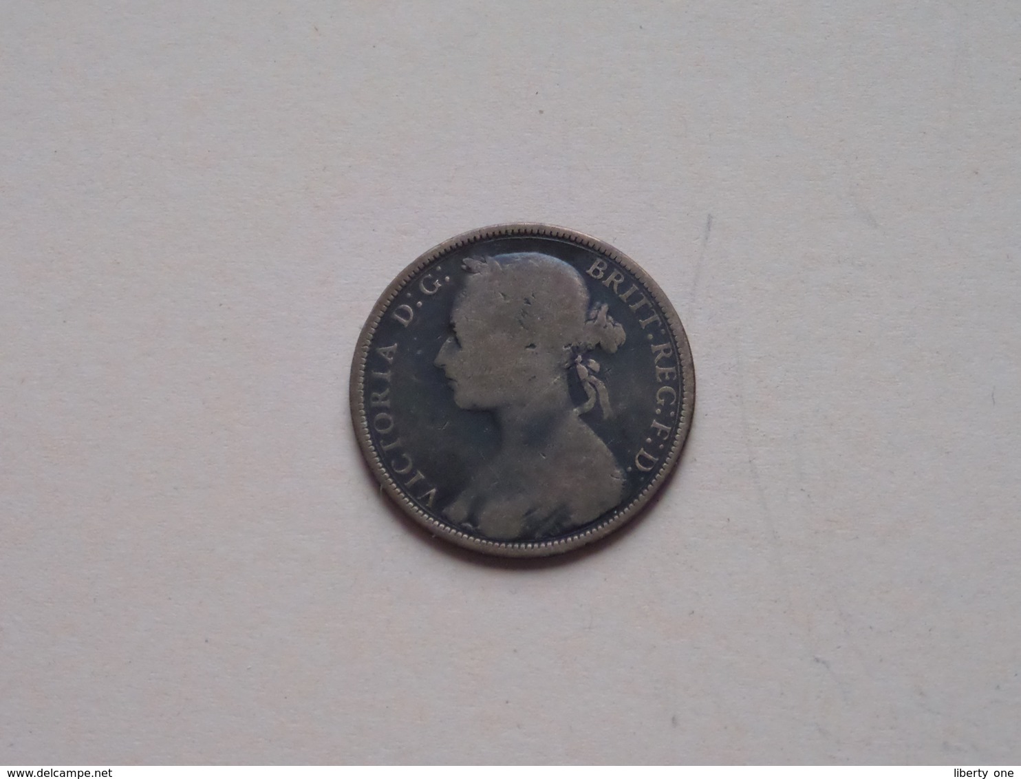 1883 - 1 Penny / KM 755 ( For Grade, Please See Photo ) ! - D. 1 Penny