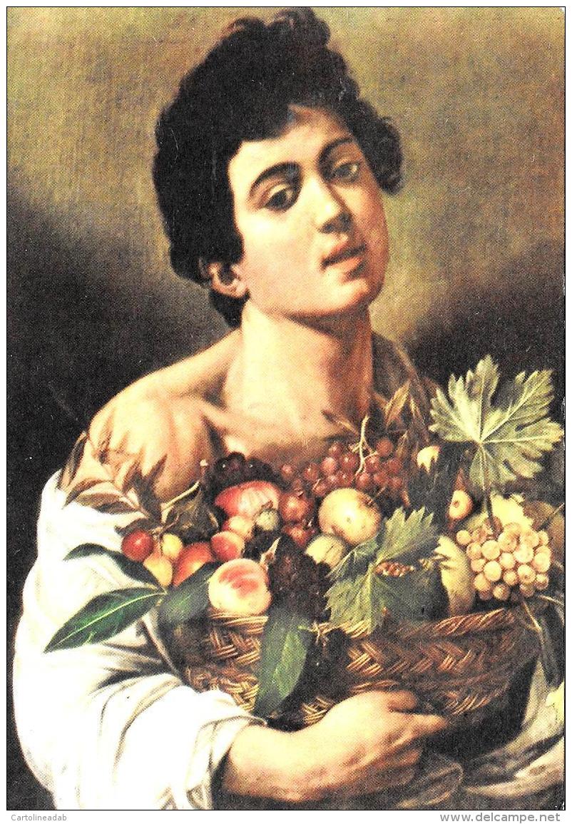 [MD1487] CPM - CARAVAGGIO - RAGAZZO CON LA FRUTTA - ROMA GALLERIA BORGHESE - NV - Pittura & Quadri