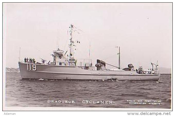 Dragueur        42        Dragueur CYCLAMEN - Warships