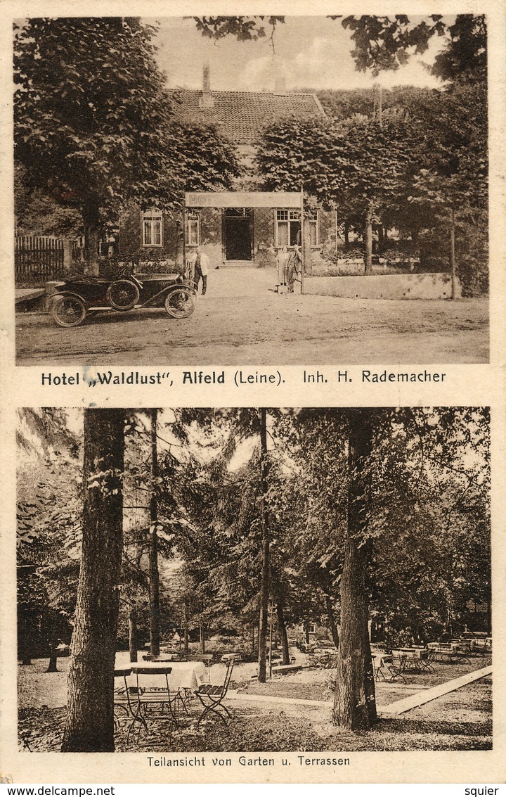 Hotel Waldlust, Teilansicht Von Garten Und Terrassen - Alfeld