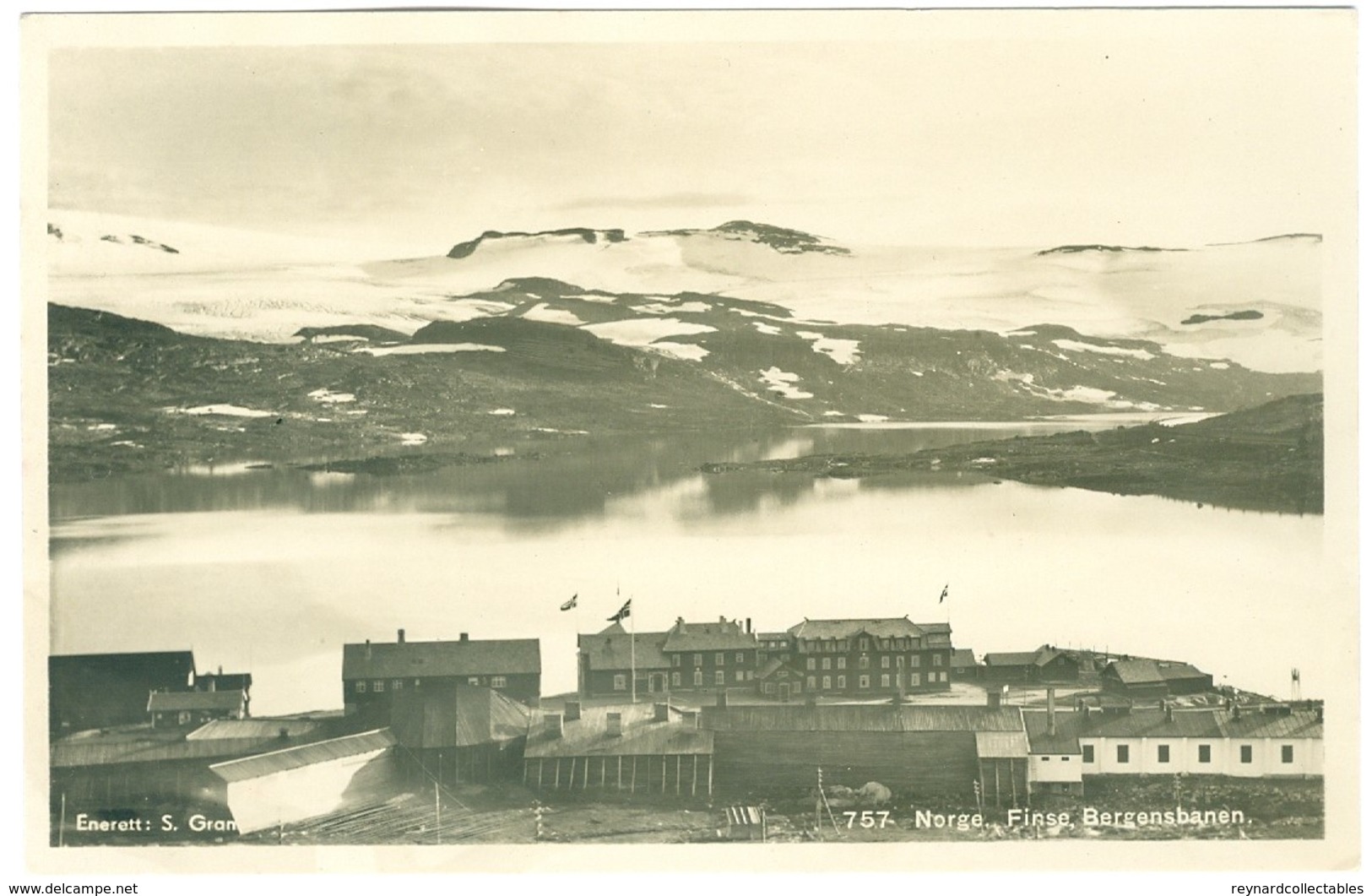 1900's, Norway, Finse, Bergensbanen. Real Photo Pc, Unused. - Norvège