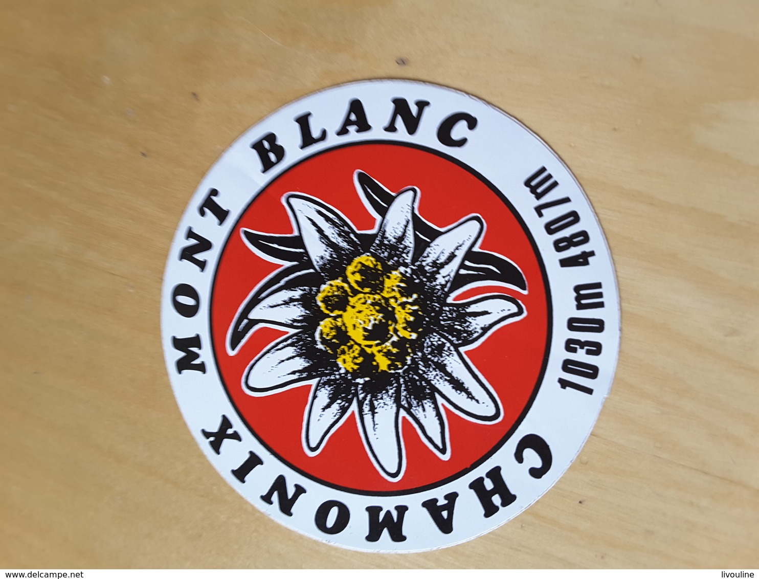 Autocollant Chamonix Mont Blanc - Stickers