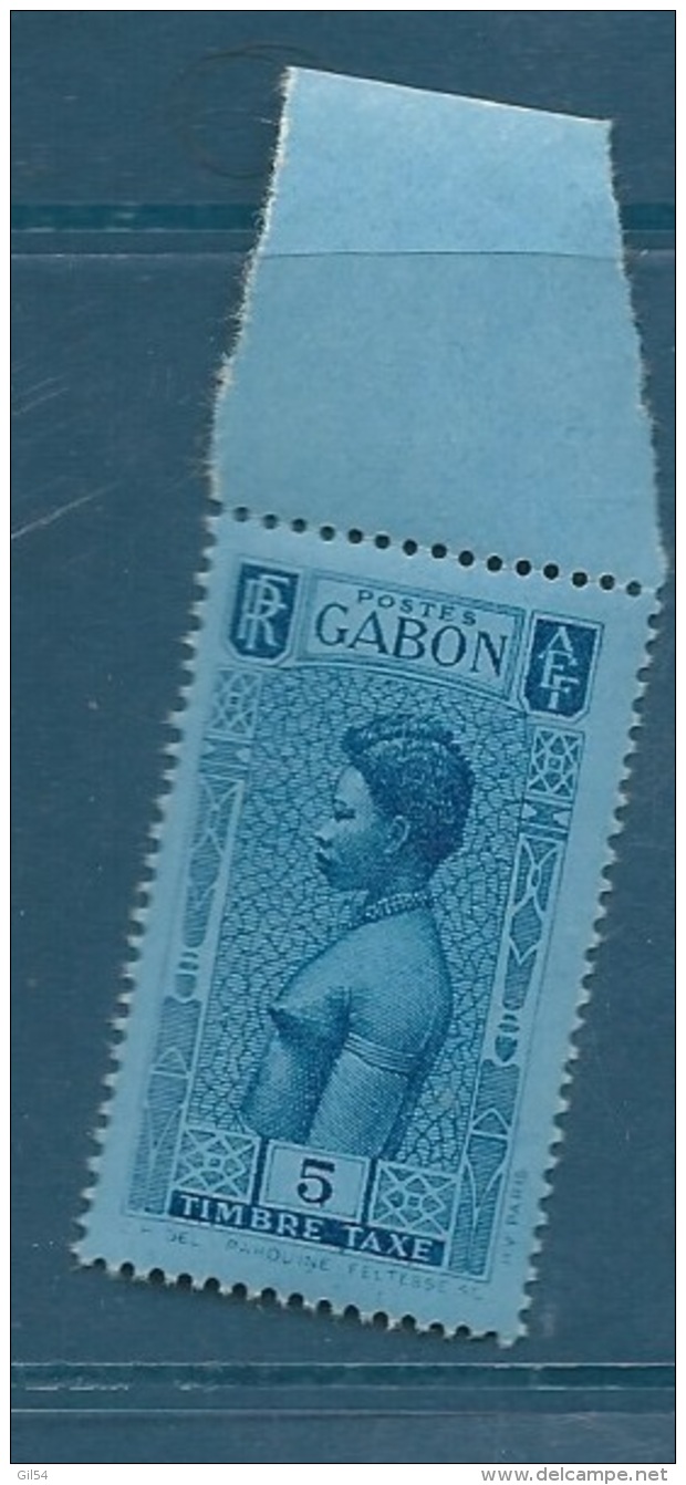 Gabon Taxe - Yvert N° 23 ** ,  Bdf   Pa 15204 - Timbres-taxe