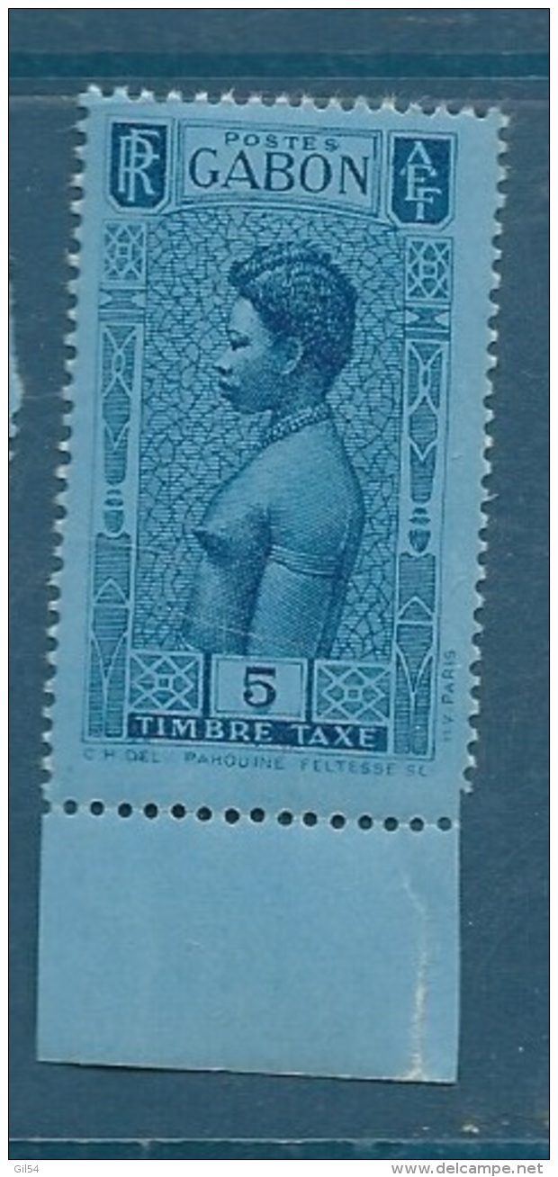 Gabon Taxe - Yvert N° 23 ** ,  Bdf   Pa 15205 - Segnatasse