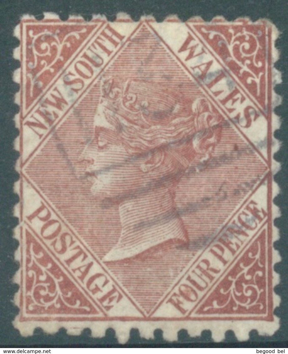 NEW SOUTH WALES  - 1882  -  USED/OBLIT. - VICTORIA -  Mi 53 Yv 48 Sc 229b PERF 11 X 12  - Lot 16643 - Oblitérés