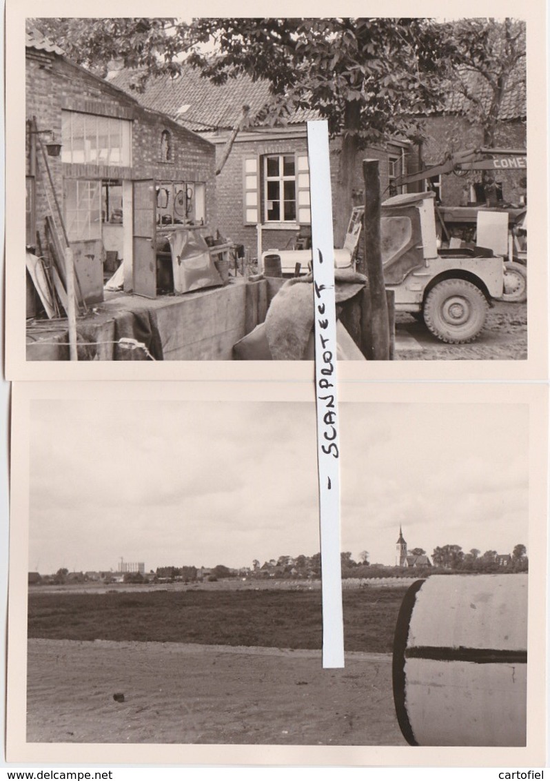 OORDEREN-WILMARSDONK-2 ORIGINELE FOTO'S-AFBRAAK-27.08.1965-ZIE DE 2 SCANS-UNIEKE ARCHIEFSTUKKEN ! ! ! - Andere & Zonder Classificatie