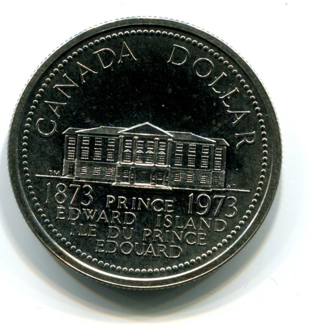 1973 Canada Prince Edward Island Centennial $1 Coin - Canada