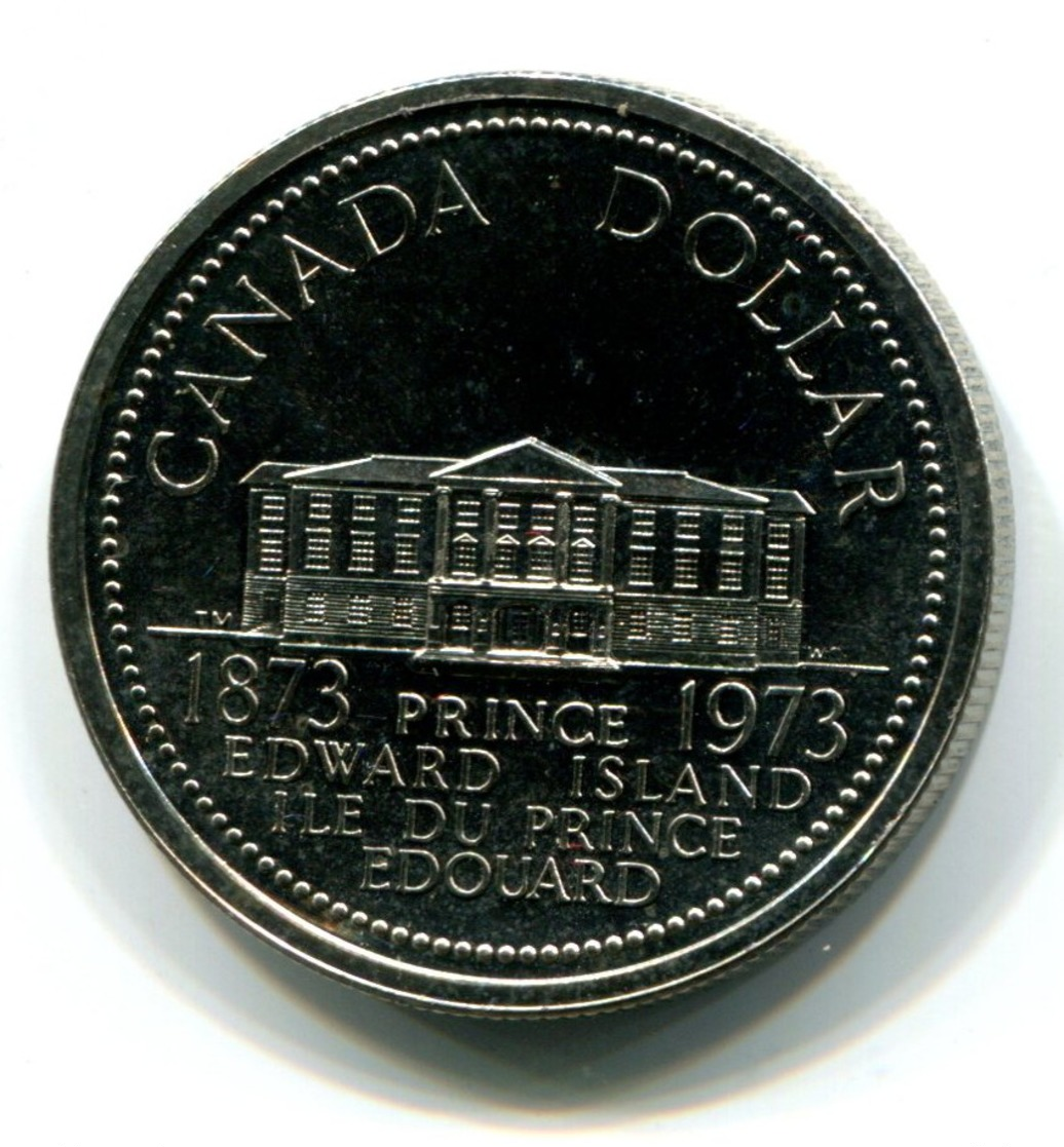 1973 Canada Prince Edward Island Centennial $1 Coin - Canada