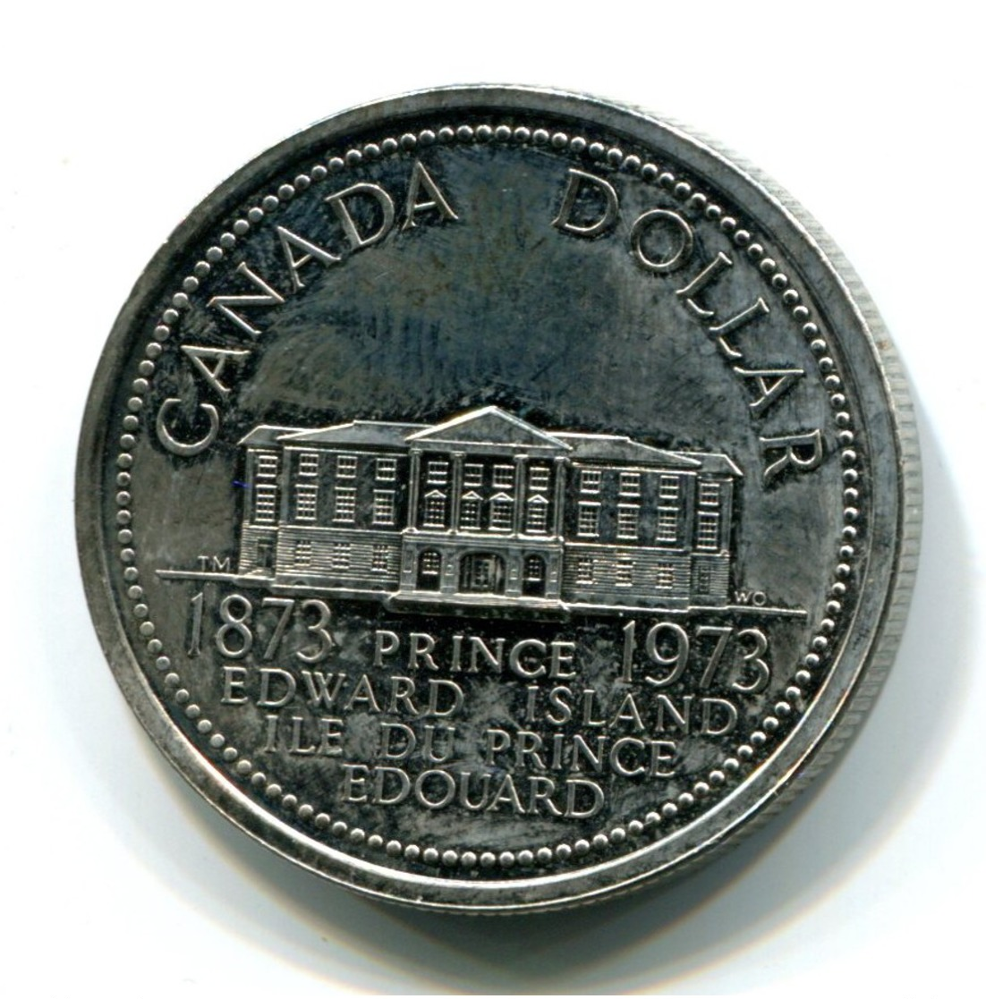 1973 Canada Prince Edward Island Centennial $1 Coin - Canada