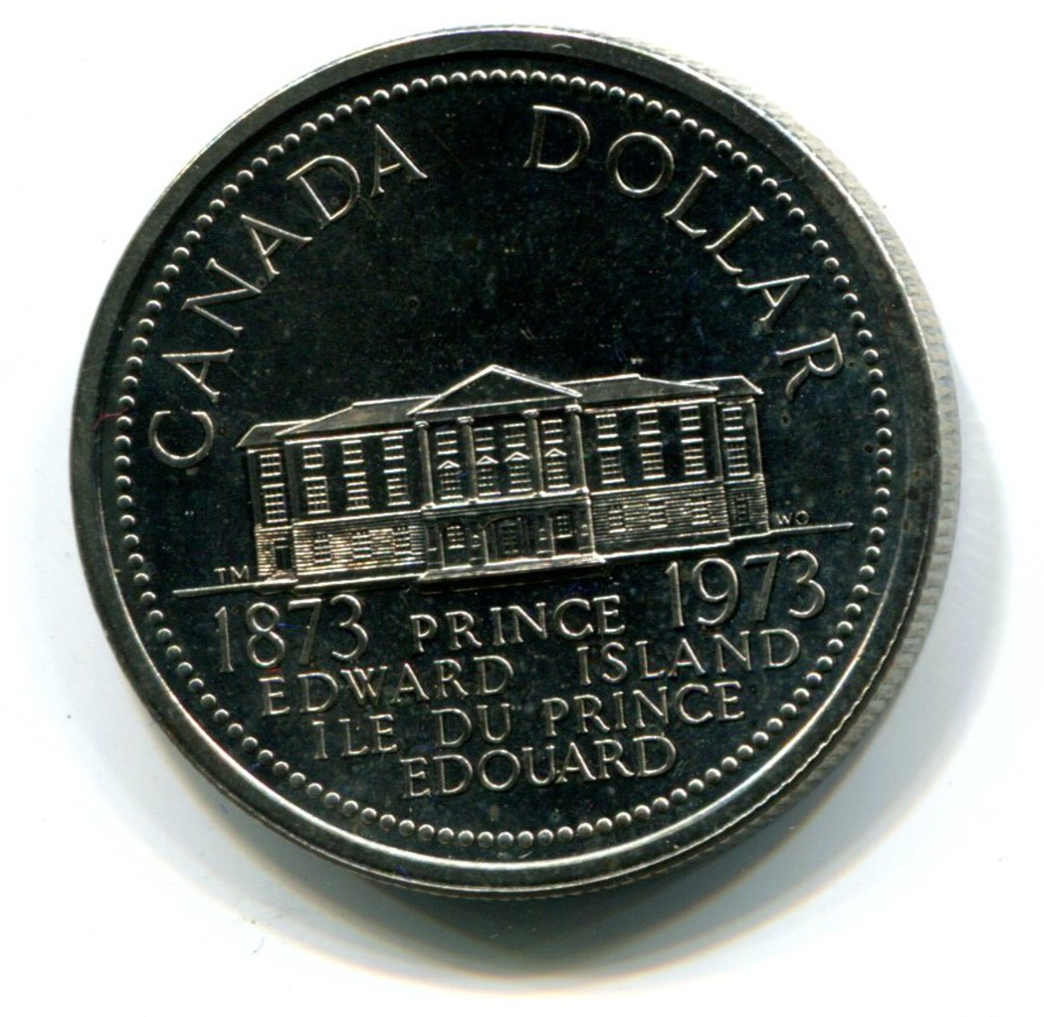 1973 Canada Prince Edward Island Centennial $1 Coin - Canada