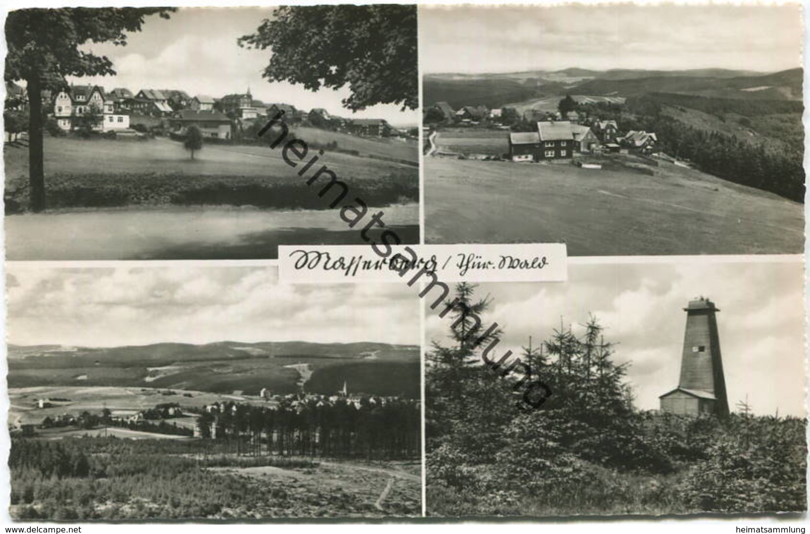 Masserberg - Foto-AK 50er Jahre - Verlag R. Bechstein Ilmenau - Masserberg