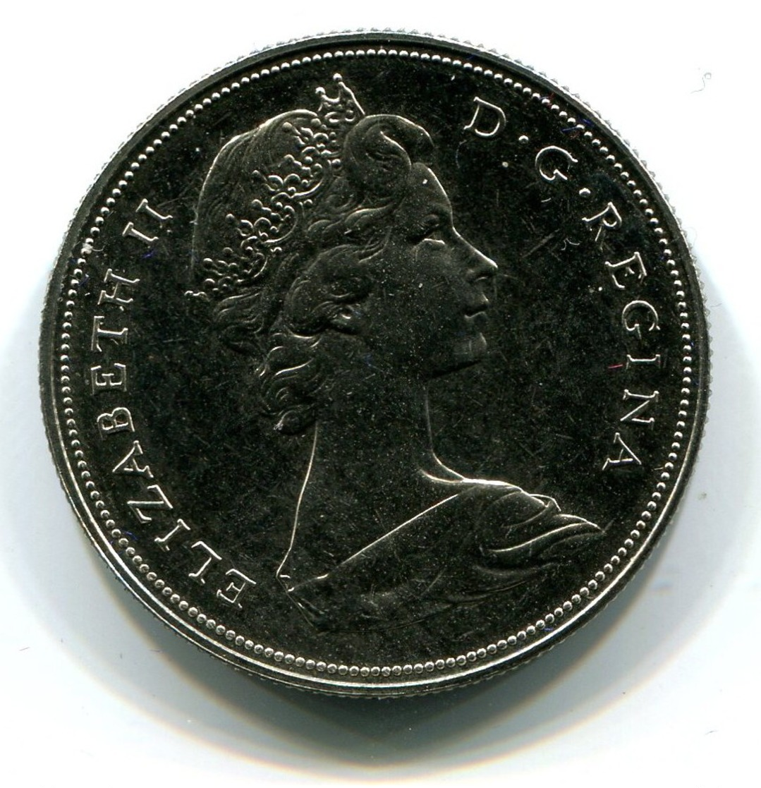 1971  Canada British Columbia Centennial $1 Coin - Canada