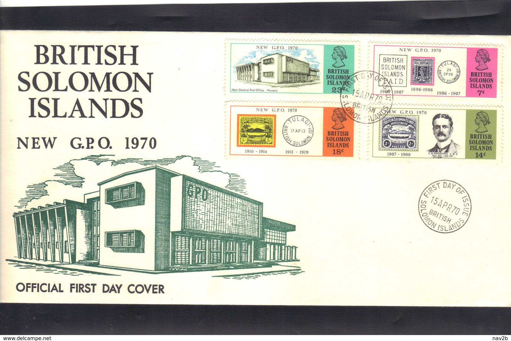 FDC  1970 - British Solomon Islands (...-1978)